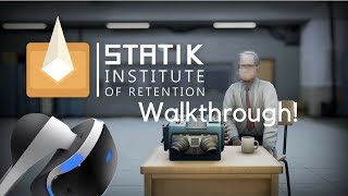 Statik VR Walkthrough FIRST Puzzle [upl. by Akimas338]