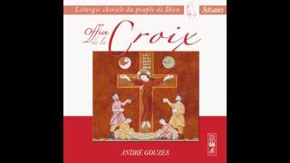 Chœur liturgique de lAbbaye de Sylvanès  Seigneur nous nous prosternons devant Ta Croix [upl. by Yrgoerg]