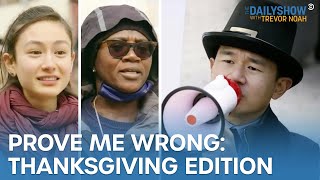 New Yorkers Disprove Ronny Chieng’s Thanksgiving Opinions  The Daily Show [upl. by Sanjay]