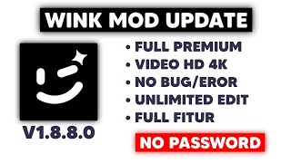 UPDATE‼️ wink mod apk terbaru 2024 no password and mobile legends [upl. by Edieh]