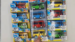 Little Tayo Bus Pull Back Cars Characters [upl. by Solly51]