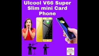 Original ULCOOL V66 Dual sim curve Display intact Box [upl. by Nnairrek767]