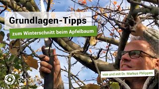 GrundlagenTipps zum Winterschnitt beim Apfelbaum Schritt für Schritt Anleitung  gardify Tipps [upl. by Lefkowitz]