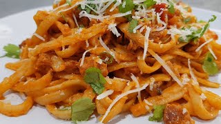 Chorizo Pasta  Linguine Recipe [upl. by Charmain]