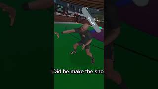 Did he make the shot 🤷🏿‍♀️gymclassvr basketball viralvideo edit [upl. by Yerd993]