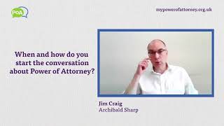 Power of Attorney Jim Craig  Archibald Sharp [upl. by Einomrah]