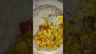 Coconut rice Ackee And cookingchannel jamaicancook food [upl. by Toft252]