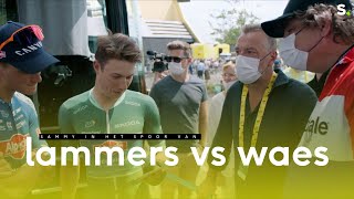 Lammers vs Waes in de Tour de France [upl. by Ynehpets549]