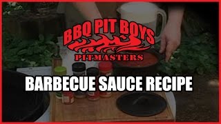 How to make a Barbecue Sauce  Recipe Sauce [upl. by Rask]