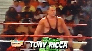 Tony Ricca WWE  WWF Superstars of Wrestling Intro [upl. by Henghold]