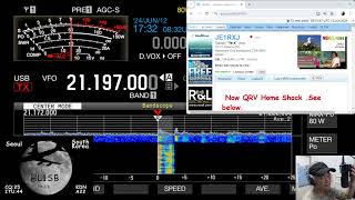 QSO with JE1RXJMr Goto from HiratsukaCity Kanagawa [upl. by Nosreffej]