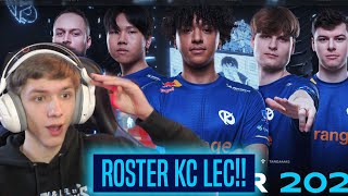 Zephenox react au roster KC LEC [upl. by Anigroeg]