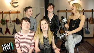 Echosmith Reveal Celebrity Crushes In Funny 20 Questions Game [upl. by Itnuahsa]