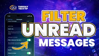 How To Filter Unread Text Messages On Your iPhone [upl. by Carey]