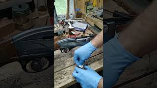 Gold filling on Shotgun shorts gunsmithing firearms diy [upl. by Leanahtan]