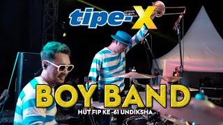 TIPEX  BOYBAND LIVE IN HUT FIP KE61 UNDIKSHA BALI [upl. by Anekam]