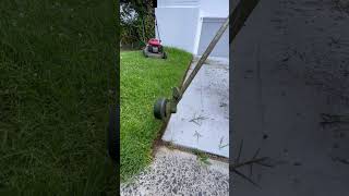 Edging Grass Lawns I love it ❤️ satisfying lawncare grass [upl. by Yran]