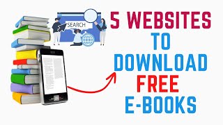 5 WEBSITES TO DOWNLOAD FREE eBOOKS [upl. by Carolann]