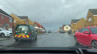 Driving in Glasgow  Baillieston  February 2022 [upl. by Ocirred86]