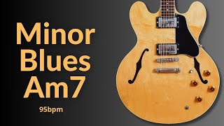 Groovy Guitar Backing Track Blues A Minor [upl. by Chivers]