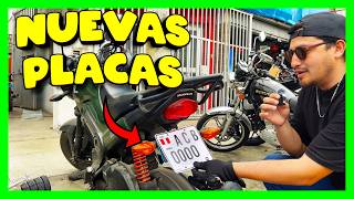 Cambios DRÁSTICOS 😱 en placas de motos peruanas ¡Entérate YA [upl. by Htrowslle953]