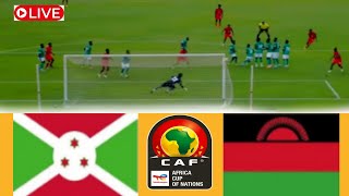 🔴LIVE Burundi Vs Malawi  Streaming Africa Cup Of Nations Qualification AFCON 2025 All Goals [upl. by Ratcliffe]