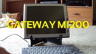 Motion Computing Gateway M1200 Review Vintage Laptop Reviews [upl. by Anifled]