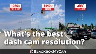 What’s the difference  1080P vs 2k vs 4k  Review  BlackboxMyCar [upl. by Humfrey]