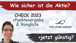 Linde Aktienanalyse 2023 Wie sicher ist die Aktie günstig bewertet [upl. by Nairoc]