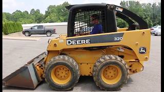 2004 John Deere 320 Skid Steer Loader Online at Tays Realty amp Auction LLC [upl. by Waltner901]