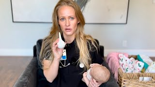 Newborn Care Tips How to Use a Bulb Syringe [upl. by Leavelle]