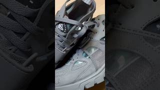 NIKE AIR TRAINER HUARACHE X CORTEIZ  Gully Grey  materials are super nice and buttery suede ￼ [upl. by Harrell628]