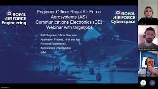 Royal Air Force Engineering Officer Webinar [upl. by Bacchus923]