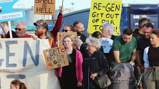 Rotten to the Point Protest March to Remove ReGen Waste Ltd from Warrenpoint [upl. by Adalie]