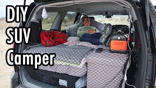 How to Turn Any SUV into a Camper With No Permanent Modifications – Kia Borrego Tour [upl. by Welby]