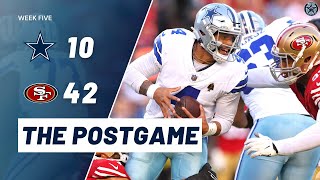 Cowboys Humiliated by 49ers 4210  The Postgame  Blogging the Boys [upl. by Cristina]