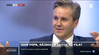 Secretele Puterii Igor Popa război pe față cu Vlad Filat partea II [upl. by Aenel]