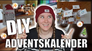 DIY Adventskalender selber basteln🎅✨ 4 Ideen zum Verschenken amp Befüllen🎄🌟 [upl. by Alfonse]