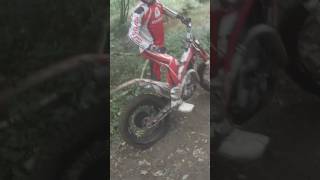 Trials bike riding Devon’s bikersrest gasgas woodland fun loveit freedom lovebikes hebo [upl. by Aken]