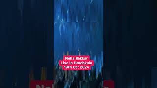 Neha Kakkar Live in Panchkula  19th Oct 2024 [upl. by Ita348]