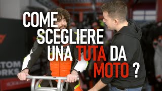 SCEGLIERE UNA TUTA DA MOTO COME FARE  tuttoperlamotoit [upl. by Nyved535]