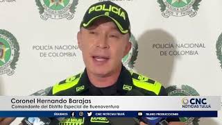 Intervenciones policiales refuerzan la seguridad en el Puerto de Buenaventura [upl. by Sacrod]