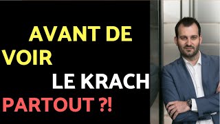 BOURSE  LE BRUIT DU KRACH déjà là Mon Analyse complète [upl. by Warenne]