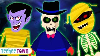 Crazy Skeletons Dance Song  Spooky Scary Skeletons Song For Kids By Teehee Town [upl. by Grant]