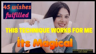 The Best Manifestation Technique I tried my 45 wishes fulfilled with simple and easy technique [upl. by Reine]