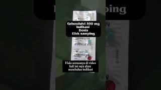 Griseofulvin 500 mg obat apa shorts shortvideo [upl. by Atnahs]