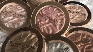 Revolution Reloaded Highlighters amp Bronzers [upl. by Nolahc]