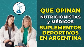 QUE OPINAN MÉDICAS y NUTRICIONISTAS de los suplementos  ENTREVISTA [upl. by Gordy]