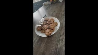 Simple vegan chocolate chip cookies [upl. by Gulick]