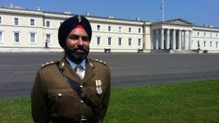 Sikhs At Sandhurst wwwsikhsatwarinfo [upl. by Natrav]